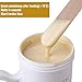 Wowax Microwave Waxing Kit, Stripless Microwavable Eyebrow Wax Brazilian Body Hair Removal Hard Wax for Women Men, 8 Ounce