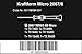 Wera - 4013288032294 2067/6 Kraftform Micro Torx BO Tamper-Resistant Electronics Screwdriver Set and Rack, 6-Piece