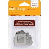 Cuttlebug Cricut Embossable Metal Shapes, Labels and Frames, Silver
