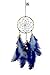Rooh Dream Catcher ~ Blue Brass ~Handmade Hangings for Positivity (Used as Home Decor Accents, Wall Hangings, Garden, Car, Outdoor, Bedroom, Key Chain, Meditation Room, Yoga Temple, Windchime) (Blue)