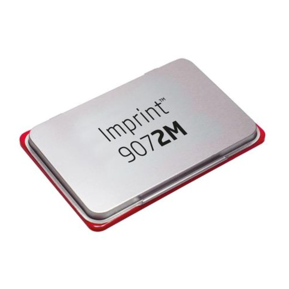 Trodat 9072M Stamp Pad Metal 11 x 7 cm Red