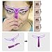 Eyebrow Stencil,8 Styles Eyebrow Shapes DIY Grooming Stencil Kit Shaping Templates,Eyebrow Stencils Reusable Eyebrow Drawing Guide Card Brow Shaping Template DIY Easy Makeup Tools Eyebrow Razor