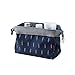 Makeup Bag/Travel Cute Cosmetic Pouch Storage/Brush Holder Toiletry Kit Fashion Women and Girl Waterproof Jewelry Organizer with Zipper Pencil Carry Case Portable Cube Purse (Deep Blue)