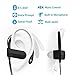 Lucky Clover Bluetooth Headphones, Wireless V4.1 Sweatproof Sports Workout Earbuds for Running, Stereo Noise Cancelling Headset with Microphone for iPhone and Android Phone (Black)
