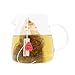 BSTEAN Tea Filter Bags Large Disposable Infuser with Drawstring 100% Natural Unbleached Paper for Loose Leaf Tea with Free Clip (100 PCS)