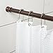 Zenna Home Adjustable Tension Shower Rod, 44