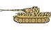 Airfix A01308 1:76 Scale Tiger I Tank Military Vehicles Classic Kit Series 1