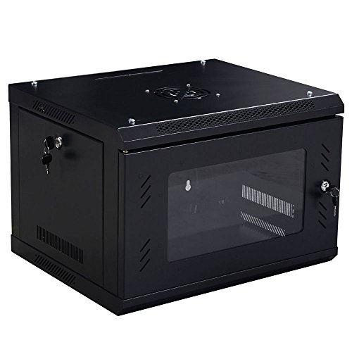 image for Z ZTDM 6U Wall Mount Network Cabinet Server IT Rack Date Computer Encl