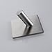 KES 3M Self Adhesive Hooks SUS 304 Stainless Steel Heavy Duty Small Coat Picture Hook Self Sitck On Wall Hook Sticky Brushed Finish 2 Pieces, A7063-P2