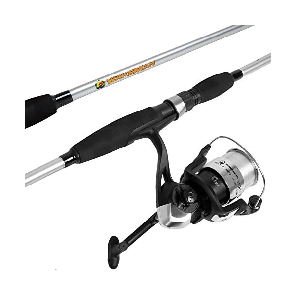 Wakeman-Strike-Series-Spinning-Rod-and-Reel-Combo-Silver-Metallic Wakeman-Strike-Series-Spinning-Rod-and-Reel-Combo-Silver-Metallic
