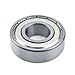 URBEST 6203Z Silver Tone Double Shielded 40mm Outer Diameter Deep Groove Ball Bearing
