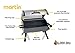 Martin Portable Propane BBQ Gas Grill 14,000 Btu Porcelain Grid with Support Legs and Grease Panthumb 1