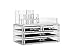 Home-it Clear acrylic makeup organizer cosmetic organizer and Large 3 Drawer Jewerly Chest or makeup storage ideas Case Lipstick Liner Brush Holder make up boxes Organizer measures (10