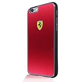 FERRARI Cell Case for iPhone 6/6S - Retail Packaging - Red/Red