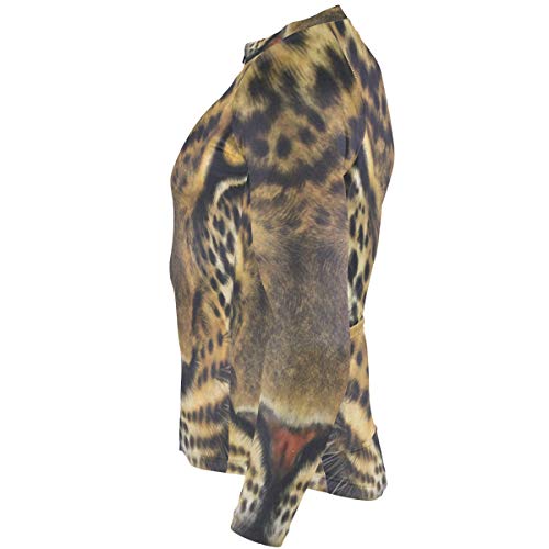 SLHFPX Tiger Face Portrait Mens Cycling Jersey Top Full Sleeve Outdoor Biking Skinsuits Outfit
