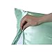 BLISSFORD Luxury Satin Pillowcase for Hair – Standard Satin Pillowcase with Zipper, Black (1 per Pack)