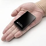 Dual USB Output Super Slim Power Bank Ultra Thin, Attom Tech 3000mAh Portable Charger Mini External Phone Battery Pack Small Dual Outlet,Emergency Phone Power Backup