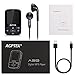 AGPTEK A50 8GB Clip Sport Bluetooth MP3 Player with 1.5-inch TFT Display, Support up to 64GB, Lossless Sound Portable Music Player with FM Radio, Record,Black