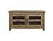 Walker Edison Modern Farmhouse Wood Corner Universal TV Stand for TV's up to 50