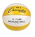 Champion Sports Exercise Medicine Balls, Leather with No-Slip Grip - Weighted Med Ball Set for Weight Training, Stability, Plyometrics, Cross Training, Core Strength - Multiple Styles