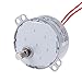 uxcell Synchronous Motor AC 110V 50/60Hz 25RPM CW/CCW Torque 4W Turntable Gear Box for Microwave Oven