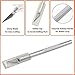 Art Knife Set, Lehosek Precision Hobby Art Utility Knife with Safety Cap Stainless Steel Art Blades Kit for Cutting Carving Art Creation (2knives+20blades)