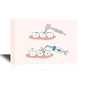 Teeth Cartoon Dentist Concept