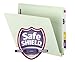 Smead End Tab Pressboard Fastener File Folder with SafeSHIELD Fastener, 2 Fasteners, 2