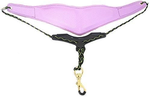 Meteory High-quality and Durable Saxophone Single Shoulder Strap Pink,suitable for Soprano/alto and Tenor/baritone Saxophone Enthusiasts.