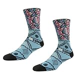 Men’s Fun Novelty Socks, J’colour Art Design Patriotic USA Casual Dress Socks