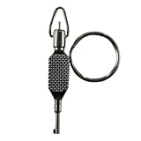 ZAK Tool ZT-9P Flat Knurled Swivel Key, Black