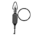 ZAK Tool ZT-9P Flat Knurled Swivel Key, Black