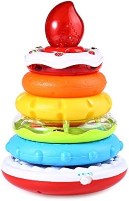 musical stacking rings toy