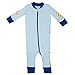 Papallou baby boy girl abstract print pajama, 24 Months