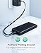 Portable Charger RAVPower Ultra Slim Power Bank 10000mAh External Battery Pack, Light External Battery for iPhone, Samsung Galaxy, and More