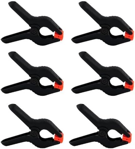 Fortitude - Heavy Duty Muslin Clamps 4 1/2 inch 12 Pack