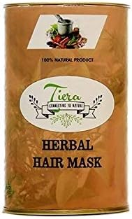 Tiera Herbal Hair Mask With Amla,Hibiscus,Bhramhi,Bhring raj, Methi powder 100 Gms (3.52 Oz)