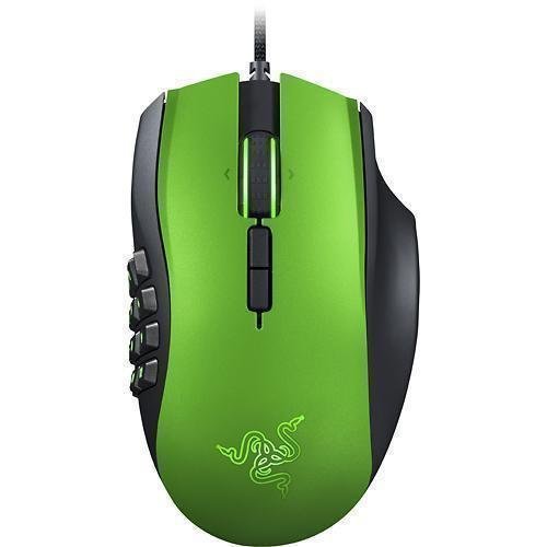 Razer Limited Edition Naga MMO Laser Gaming Mouse, Green