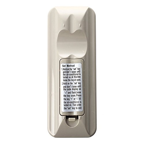 Coyaho Universal Air Conditioner Remote Control for Daikin, Hitachi, Mitsubishi, Carrier, Panasonic, LG, Sharp, Haier, Gree, Midea, Whirlpool, Bosch, Olympus, Toshiba, Samsung and 1000 more brands