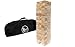 Giant Wooden Tumbling Timbers | Mega-Sized Pine Blocks Stacking Game for Indoor Outdoor Use | Puzzles Like Fun for Kids & Adults | Heavy Duty Duffle Bag Included | Topple or Tumble the Tower to Win