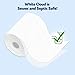 White Cloud Strong & Soft 2 Ply Toilet Paper, 48 Mega Rolls (Pack of 4 with 12 Rolls Each), 308 Sheets (Pack of 12)