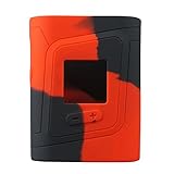 Smok AL85 Alien Baby 85W Protective Gel Skin Case Cover Sleeve Wrap Fits 85 Watt Smoktech AL 85 (Red/Black)