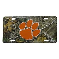 Ant Enterprises South Carolina Clemson Camo Camouflage 6"x12" Aluminum License Plate Tag