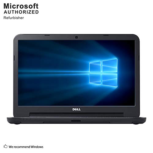 Dell Latitude 3540 15.6 Inch Business Laptop PC, Intel Core i3 4010U 1.7GHz, 8 GB DDR3L, 500 GB, WiFi, VGA, Windows 10 Pro 64 Bit-Multi-Language Supports English/Spanish/French(Renewed)