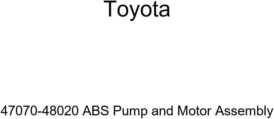 Toyota Genuine Parts - Pump Assy, Brake Boo (47070-48020)