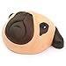 Jumbo Slow Rising Squishies Charms Kawaii Squishies Cream Scented Toys For Kids and Adults (Pug Dog)