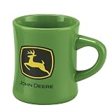 M. CORNELL IMPORTERS John Deere Stoneware Green Ceramic Tea Coffee Dinner Mug