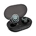 Bluetooth 5.0 Deep Bass True Wireless Earbuds Built-in Microphone, TRANYA B530 Touch Control Sports Wireless Headphones, 6-8 Hours Continuous Playtime, 64 Hours Total Playtime with Charging Case