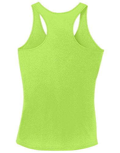 Opna Racerback Tank Tops for Women Moisture Wicking Workout Shirt Sizes XS-4XL LIME-2XL