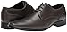 Calvin Klein Men's Brodie Leather Oxford, Pewter, 10.5 M US
